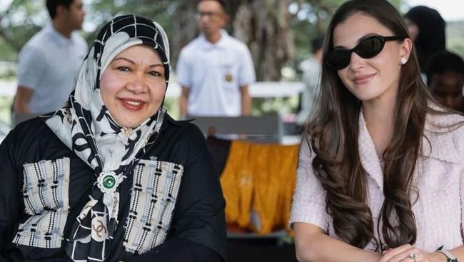 Ibunda Pangeran Mateen Brunei Darussalam Pakai Busana dari Brand Lokal&nbsp;Indonesia!